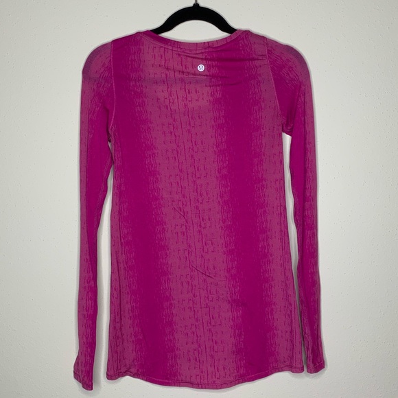 lululemon athletica Tops - Lululemon pink long sleeve top